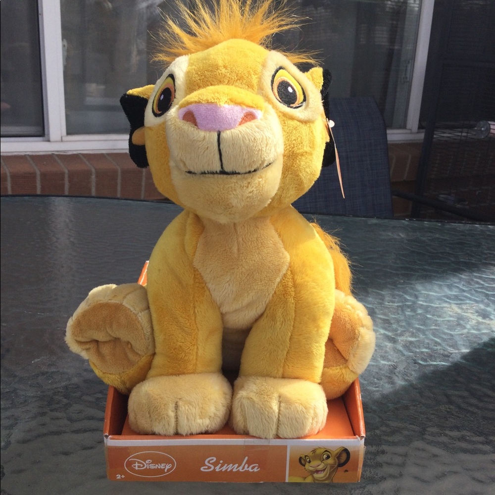 Disney Simba plush